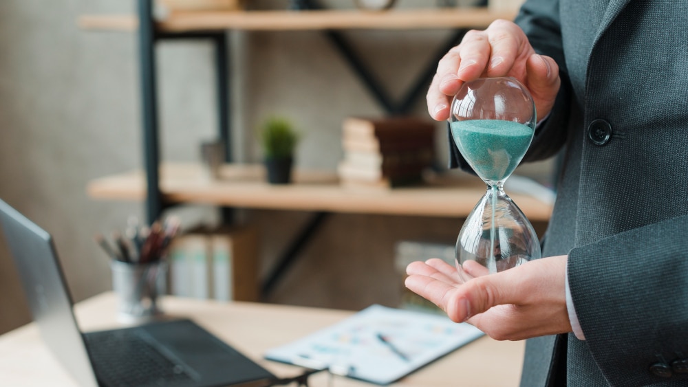 gestão de tempo no trabalho